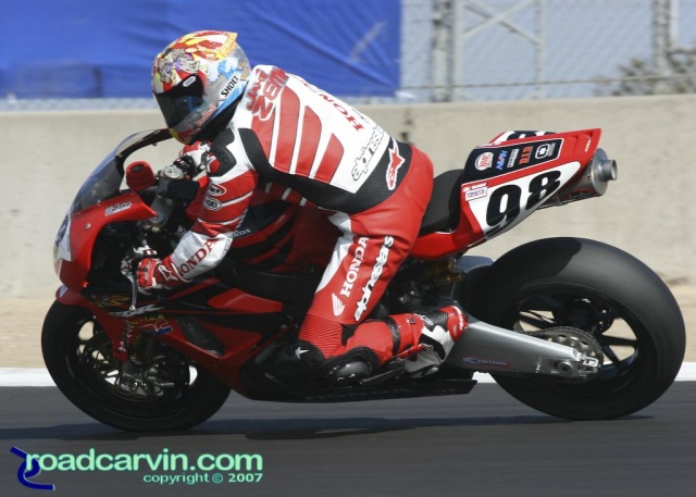 2007 Corona AMA Superbike Championship - Jake Zemke T8 Entry